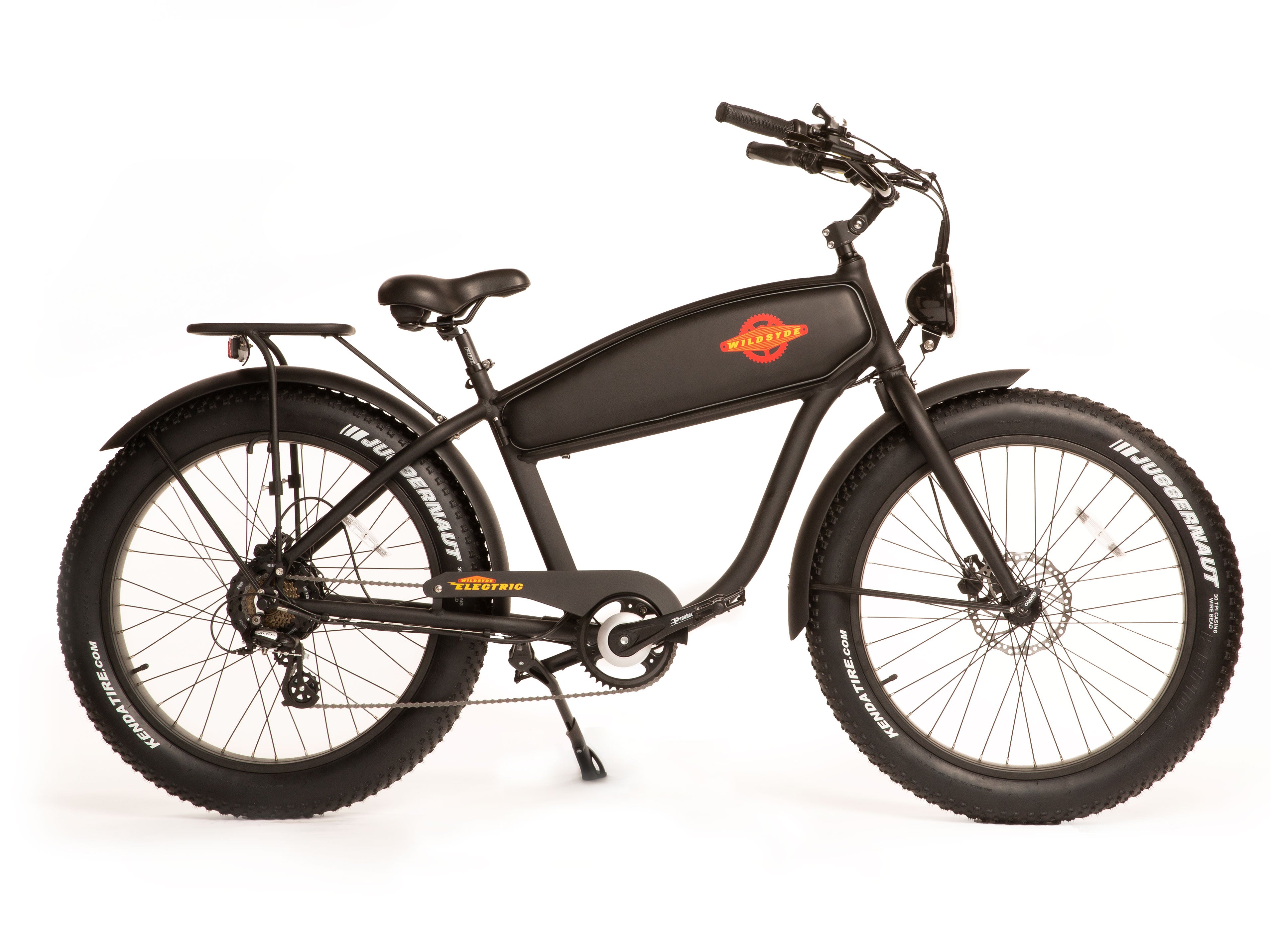 Beast 750W Fat-Tire Cruiser eBike Matte Black