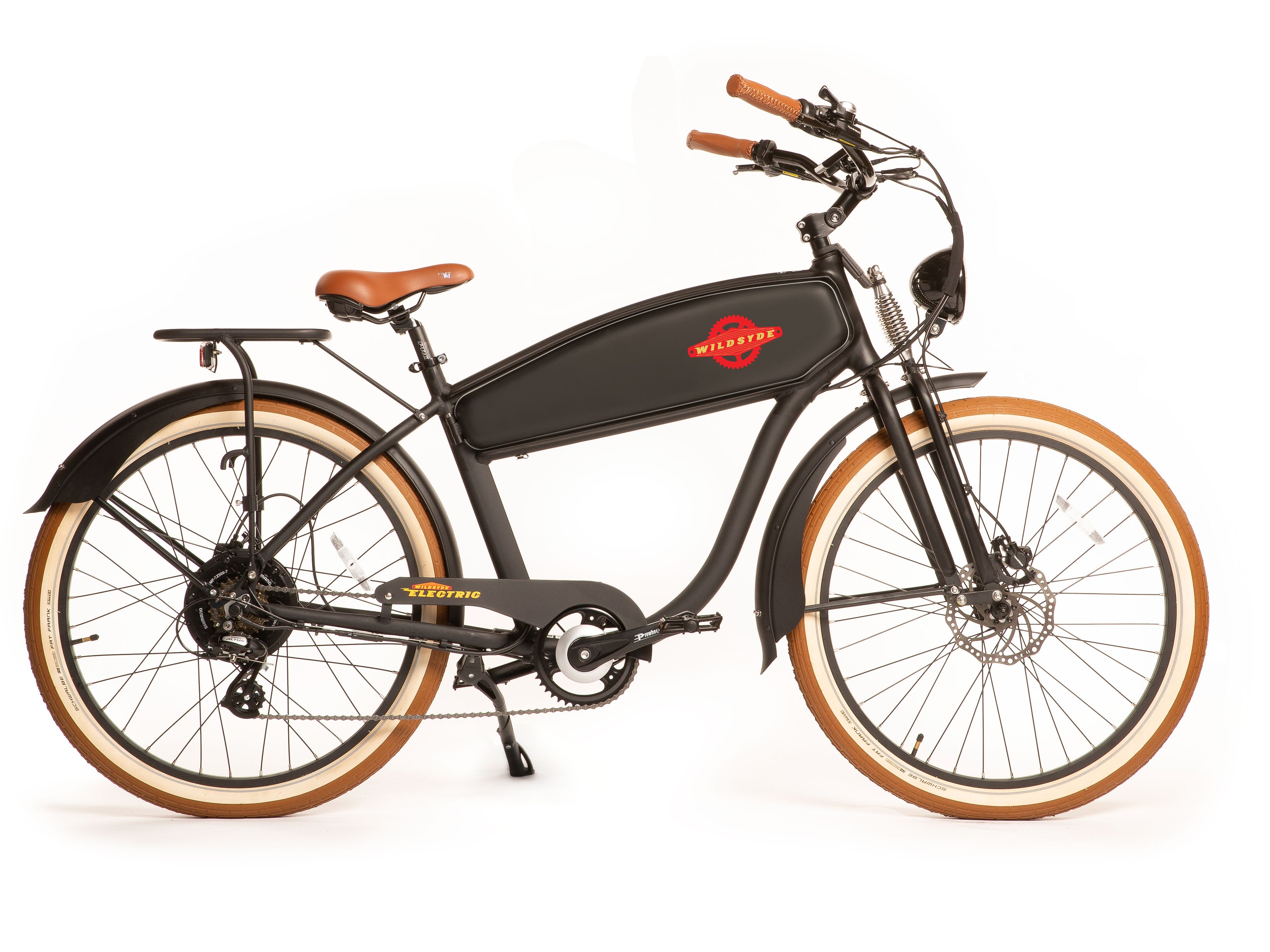 Shadow 750W Classic Cruiser eBike Matte Black