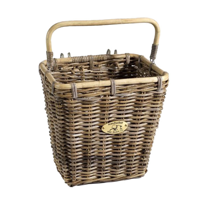Rear Pannier Wicker Basket