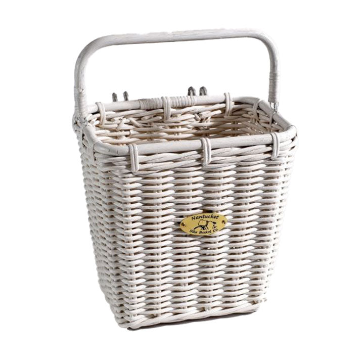 Rear Pannier Wicker Basket