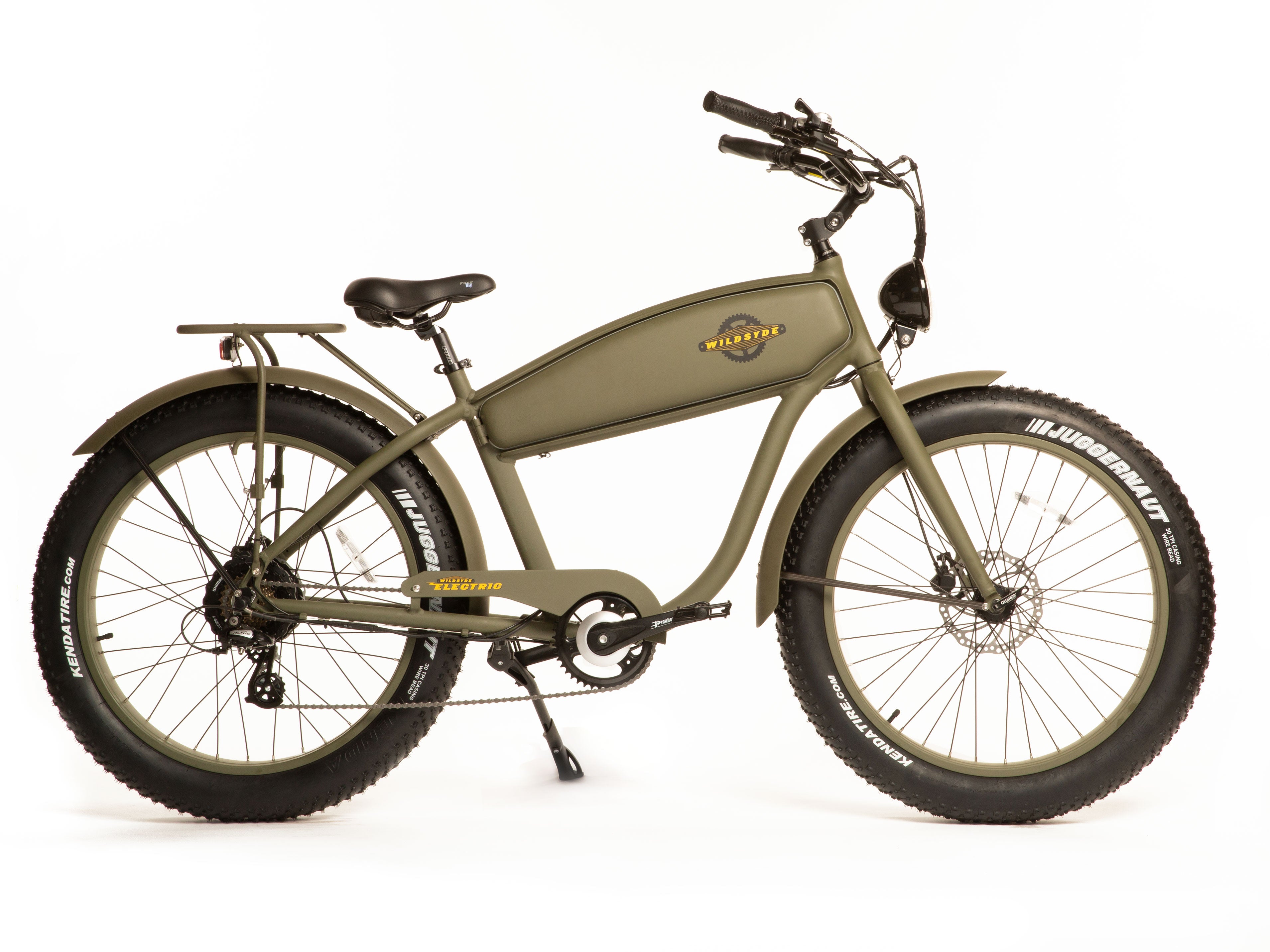 Beast 750W Fat-Tire Cruiser eBike – Wildsyde® Electric Bicycles