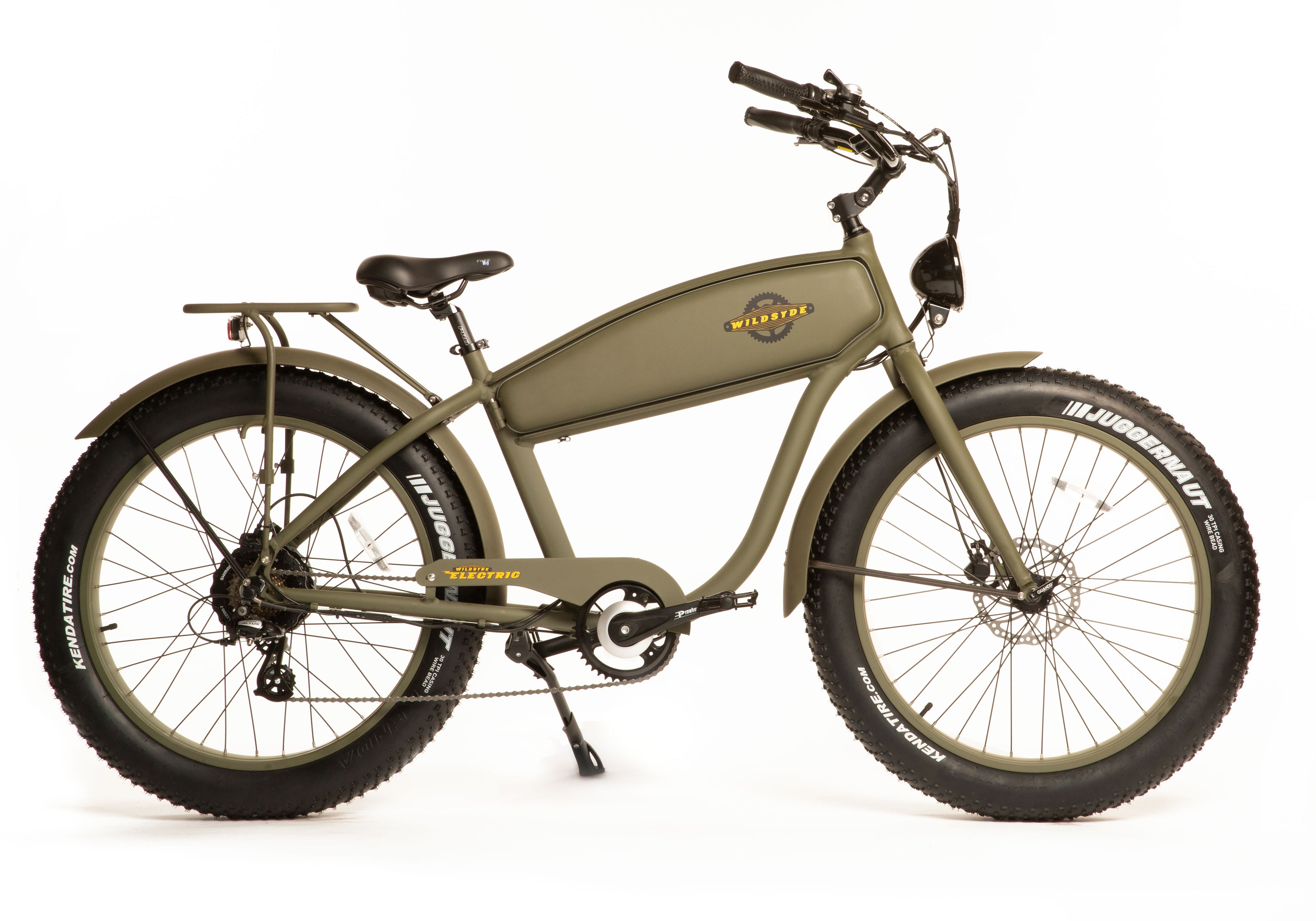 Beast 750W Fat-Tire Cruiser eBike Matte Black