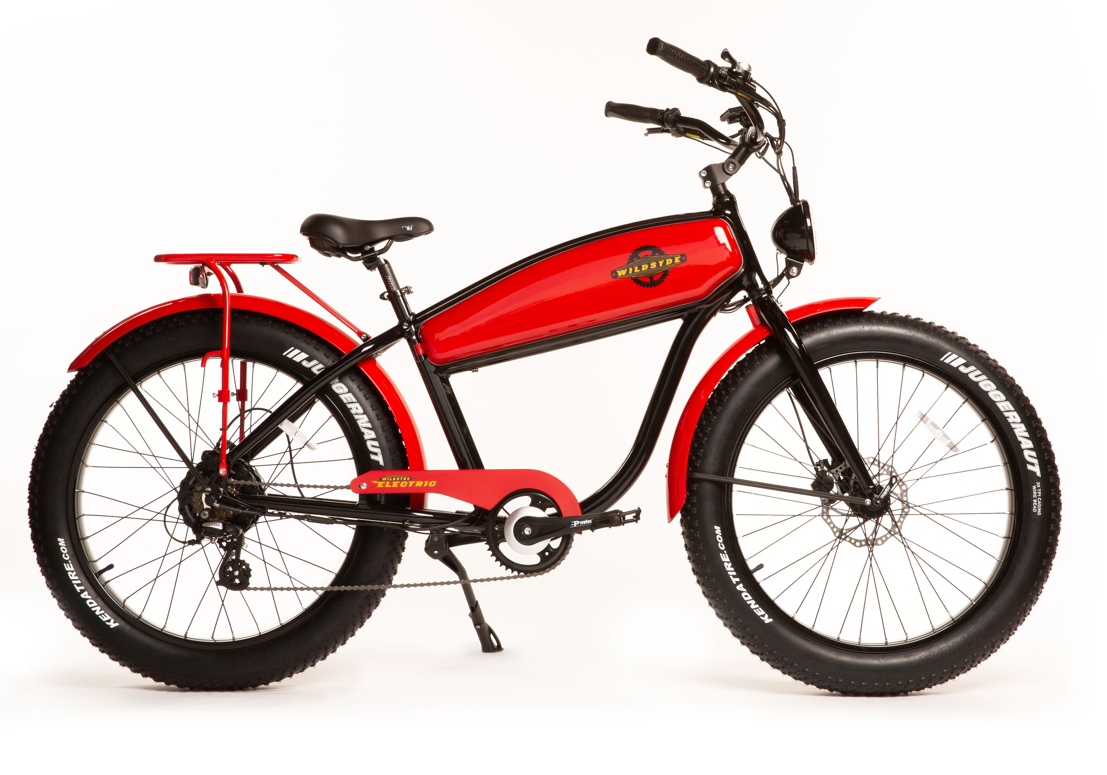 Beast 750W Fat-Tire Cruiser eBike – Wildsyde® Electric Bicycles
