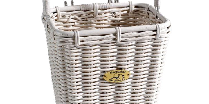 Rear Pannier Wicker Basket