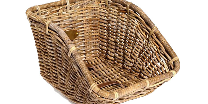 Rear Cargo Wicker Basket